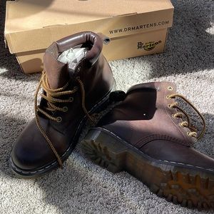 Dark Brown Doc Martens Size 8